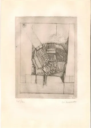Etching Pomodoro - SENZA TITOLO