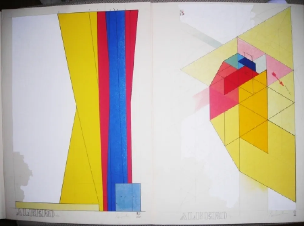 Lithograph Pomodoro - Sovraesistenze