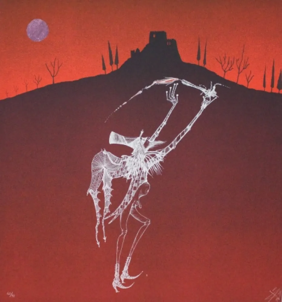 Lithograph Ponç - Castellnou-1