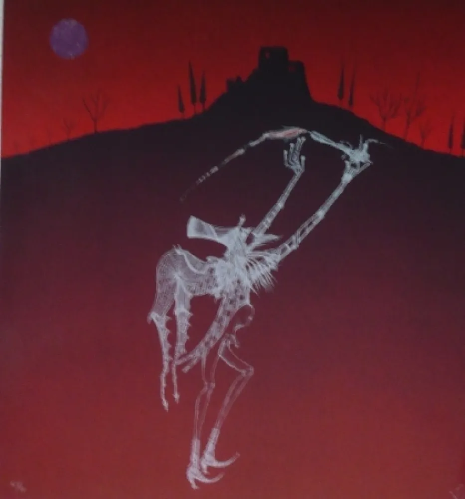 Lithograph Ponç - Castellnou