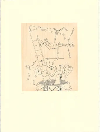 Etching And Aquatint Ponç - Equilibrio