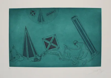 Etching And Aquatint Ponç - Equivalents