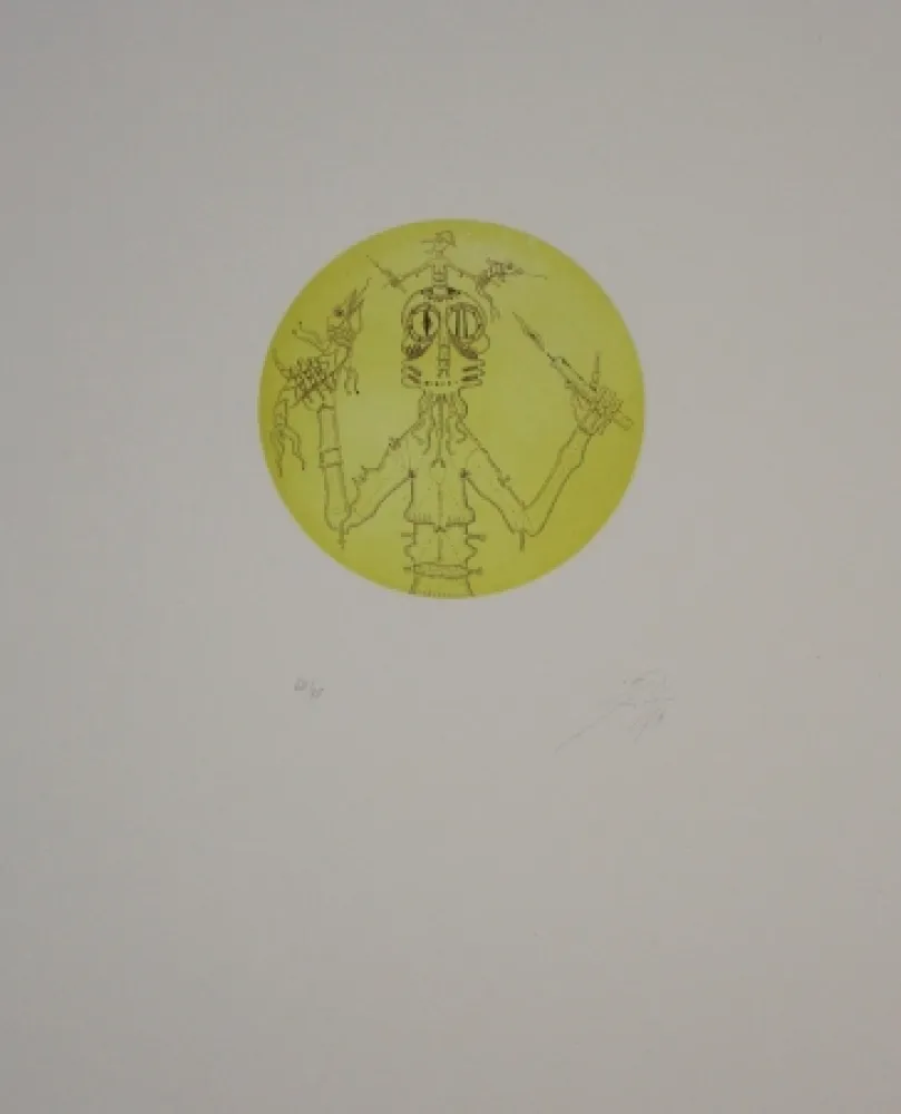 Etching And Aquatint Ponç - Esquitx