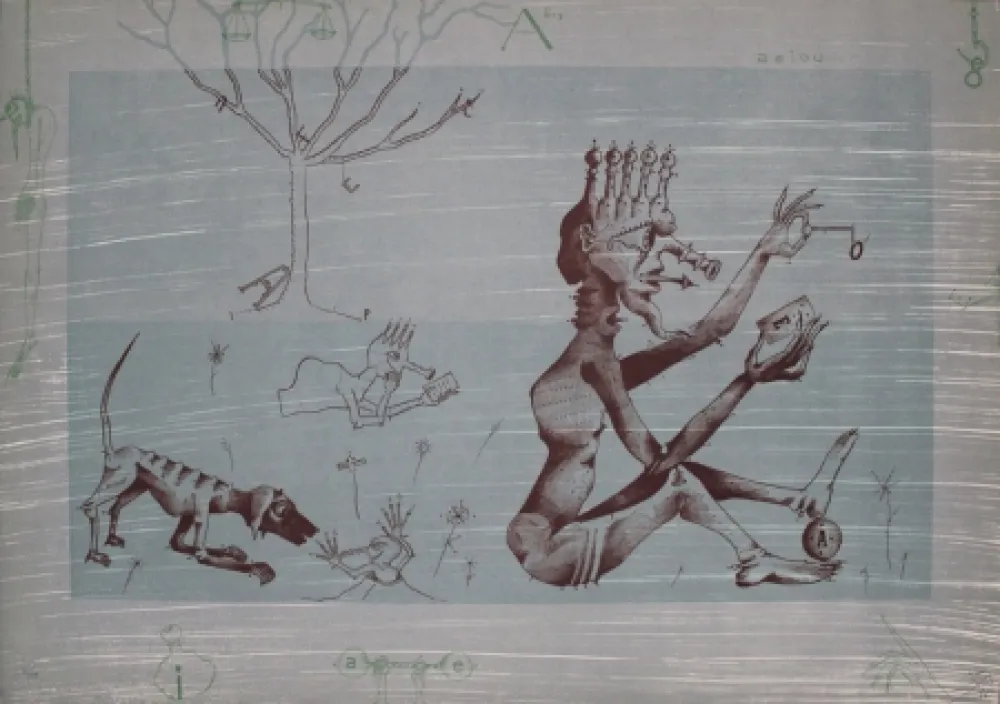 Lithograph Ponç - Gos-1 / Dog-1