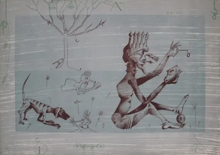 Lithograph Ponç - Gos-1 / Dog-1