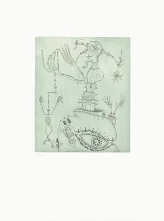 Etching Ponç - Homenaje a Bruhegel (sic!)