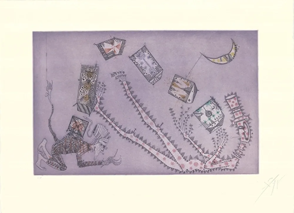 Etching And Aquatint Ponç - Joc / Play