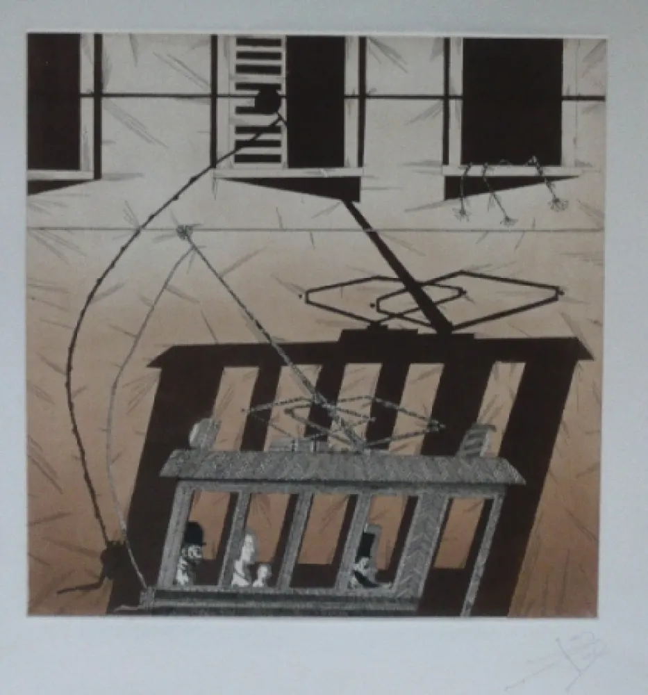 Lithograph Ponç - Kafka