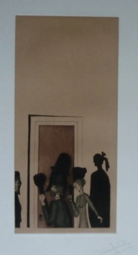 Etching And Aquatint Ponç - Kafka 6