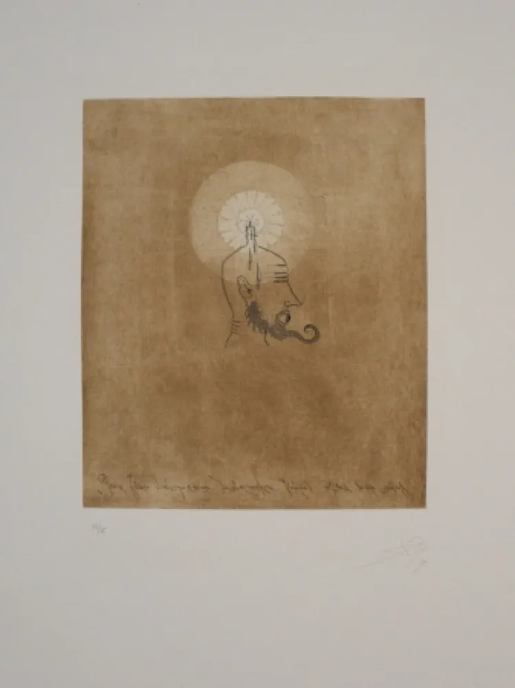 Etching And Aquatint Ponç - Loco