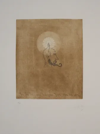 Etching And Aquatint Ponç - Loco