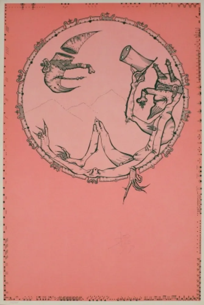 Lithograph Ponç - London