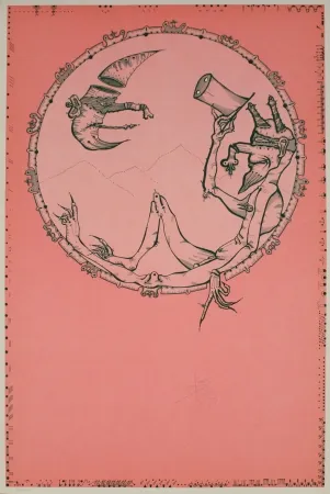 Lithograph Ponç - London