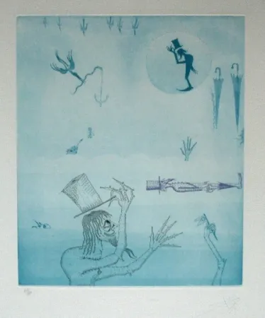 Etching And Aquatint Ponç - Mer intérieure