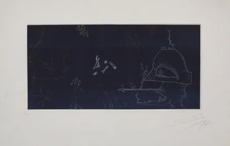 Etching Ponç - Musée d'Art Moderne de la Ville de Paris