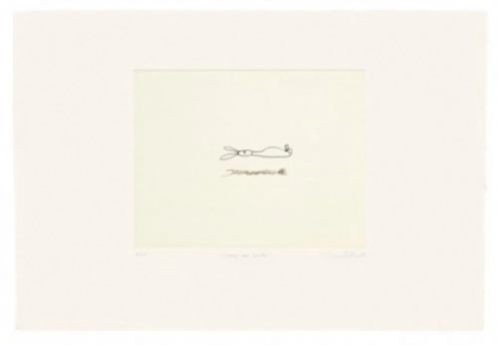 Etching Porter - Conejo que levita