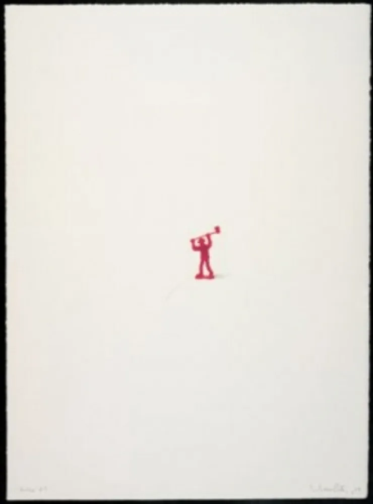 Lithograph Porter - Hacha