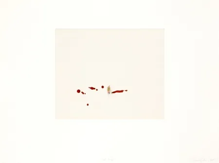 Etching Porter - Red drips