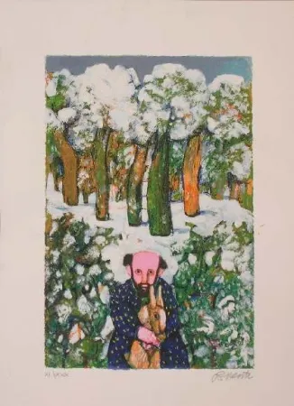 Lithograph Possenti - SENZA TITOLO