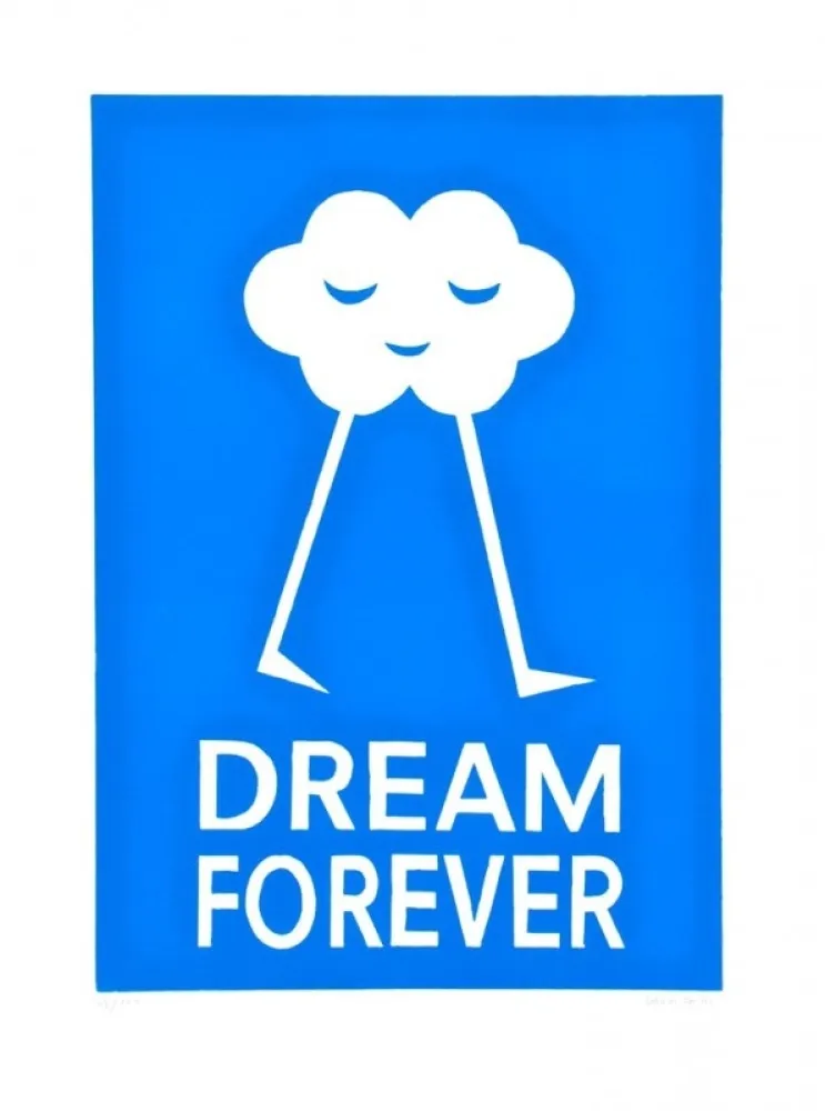 Woodcut Poulain - DREAM FOREVER