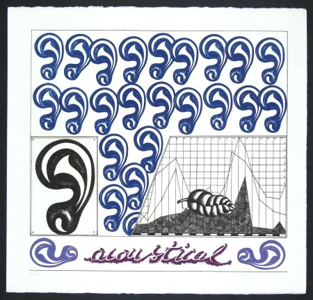 Etching Pozzati - Acoustical