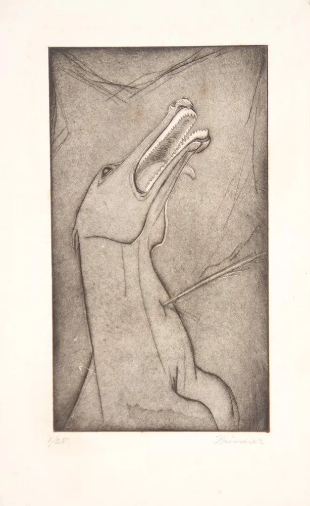 Engraving Prinner - Sans titre, 1948.