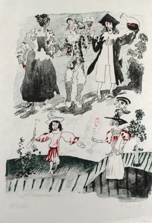 Lithograph Procktor - Northern Lass