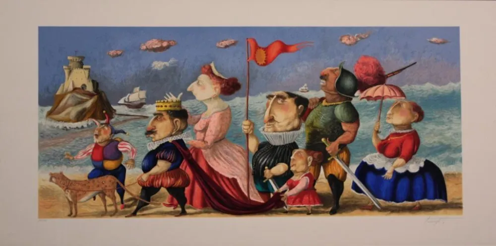 Lithograph Procopio - SENZA TITOLO