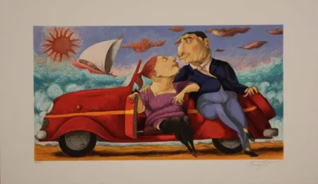 Lithograph Procopio - SENZA TITOLO