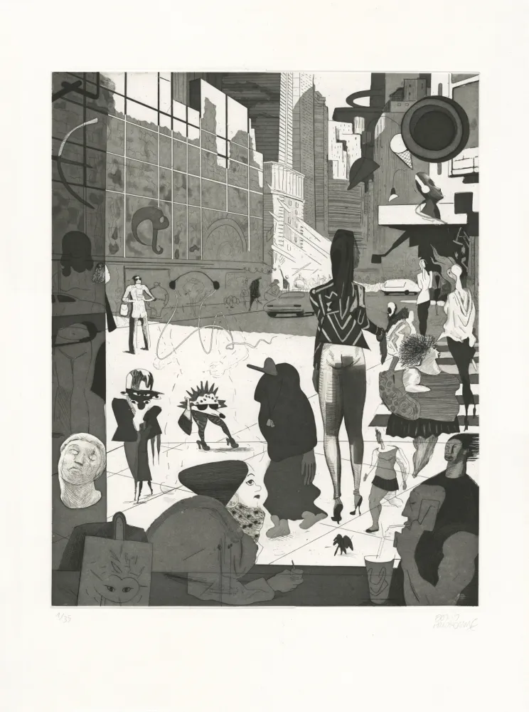 Etching Prudhomme - Coffee Corner