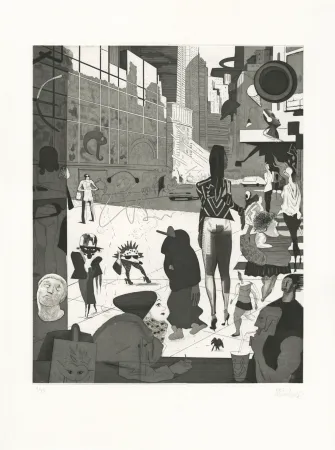 Etching Prudhomme - Coffee Corner