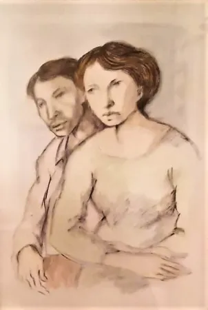 Lithograph Purificato - 2 figure