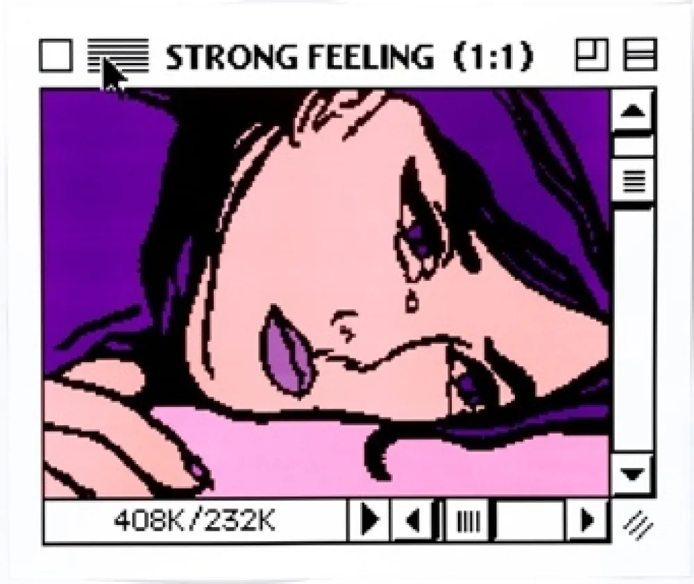 Lithograph Pusenkoff - Strong feeling - Hard edge