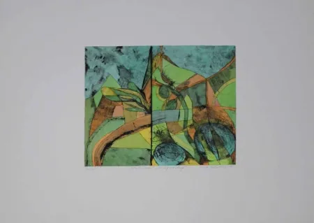 Drypoint Pyroth - Allerlei innen.  Der Riss im Gebirge.