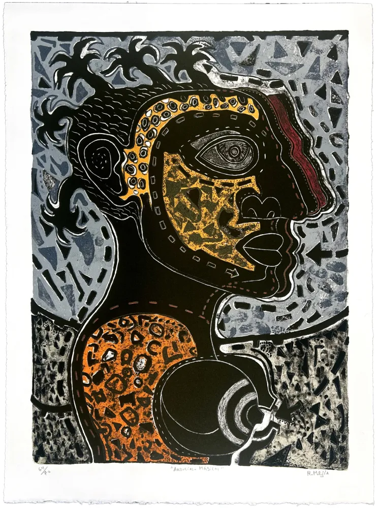 Lithograph Radhamès - Argucias-magicas