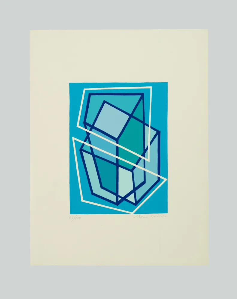 Screenprint Radice - A una donna del Malabar