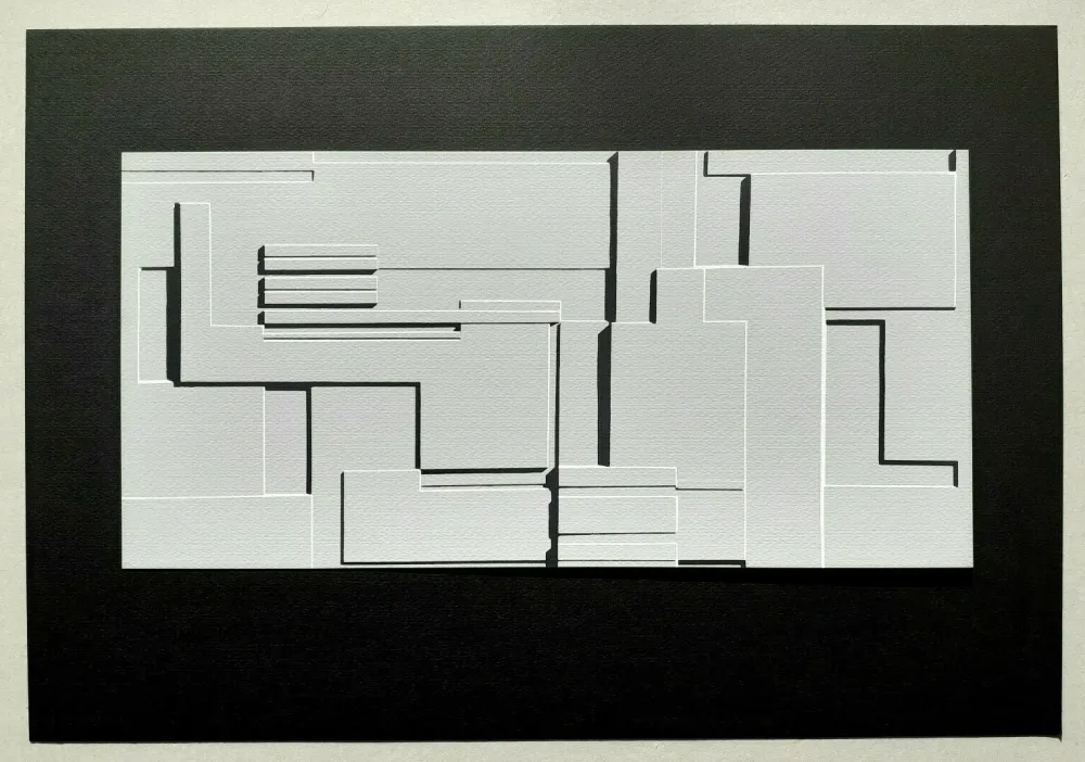 Screenprint Radice - Composizione Tav. 9