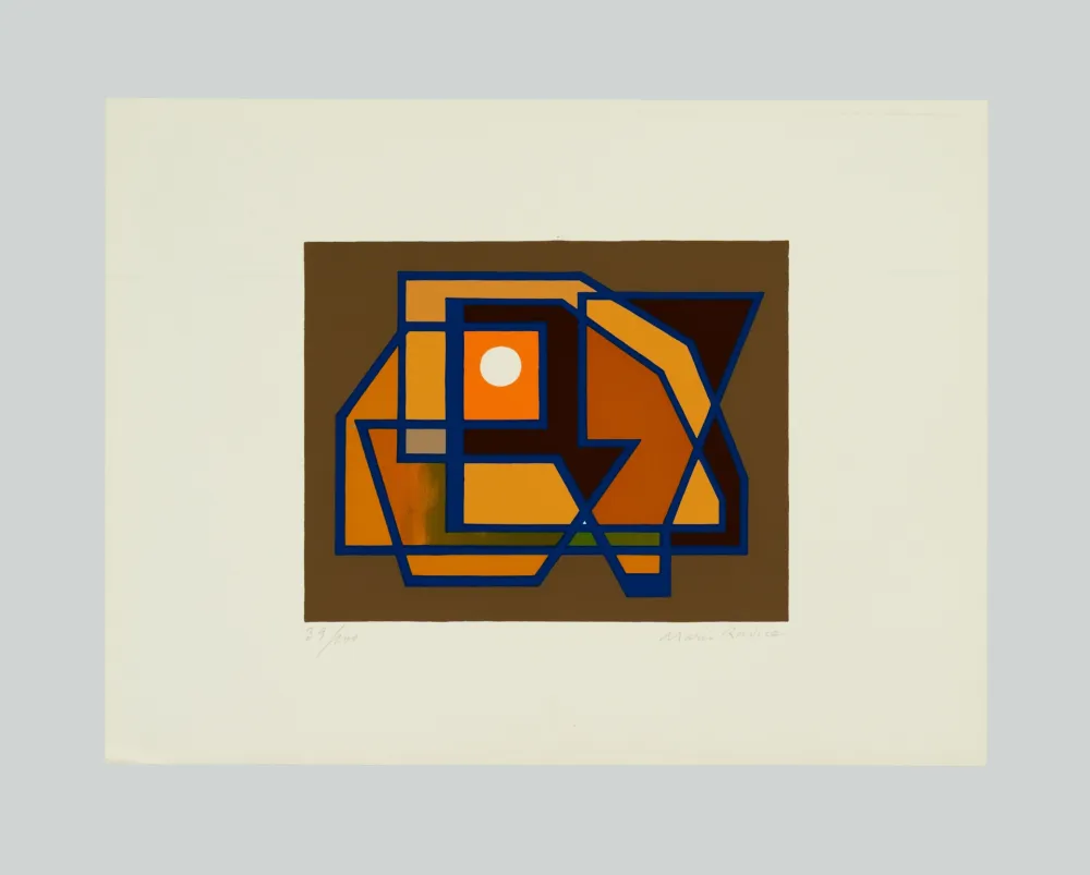 Screenprint Radice - Tristezze della Luna