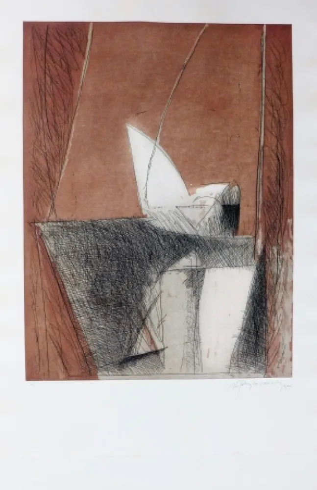 Etching Ràfols Casamada - Abril-1