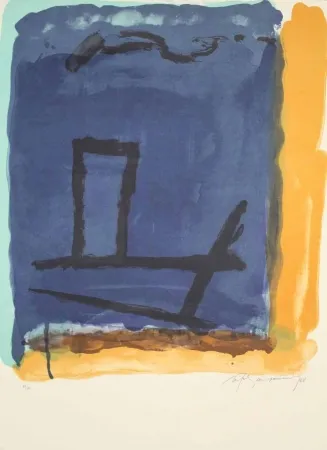 Lithograph Ràfols Casamada - A.L. (avant la lettre) Barcelona 88