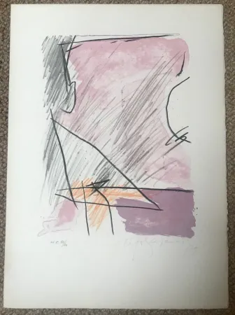 Lithograph Ràfols Casamada - A.L. Polígrafa XV anys