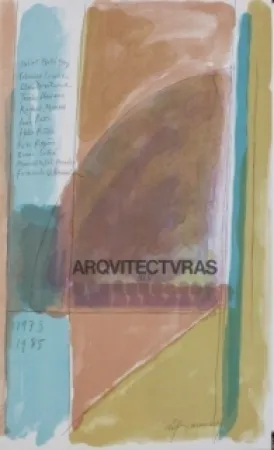 Lithograph Ràfols Casamada - ARCHITECTES