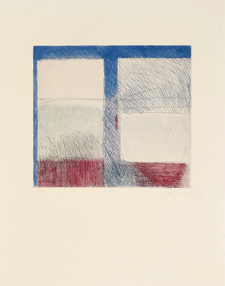 Etching Ràfols Casamada - Barcelona 8