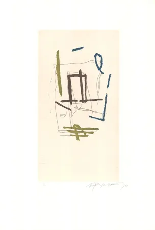 Etching And Aquatint Ràfols Casamada - Barris Extrems-3