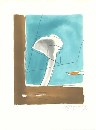 Etching And Aquatint Ràfols Casamada - Brisa-1