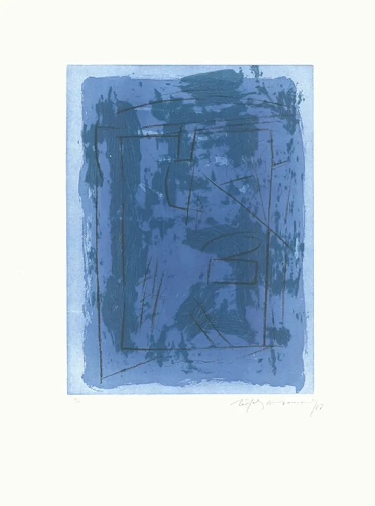 Etching And Aquatint Ràfols Casamada - Circ-2