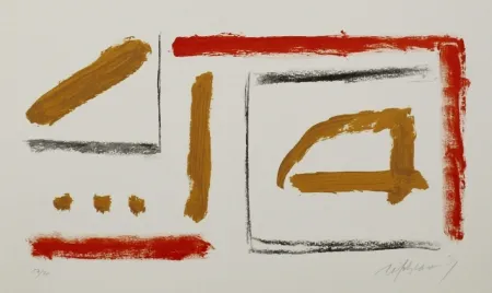 Lithograph Ràfols Casamada - Coberta Catàleg