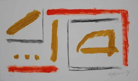 Lithograph Ràfols Casamada - Coberta catàleg