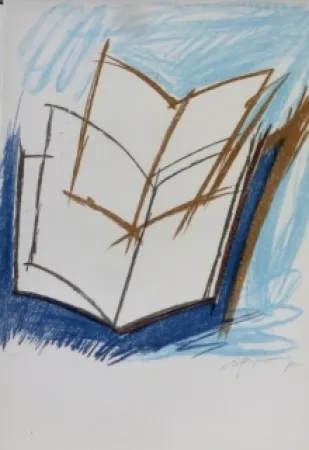 Lithograph Ràfols Casamada - Composition 31