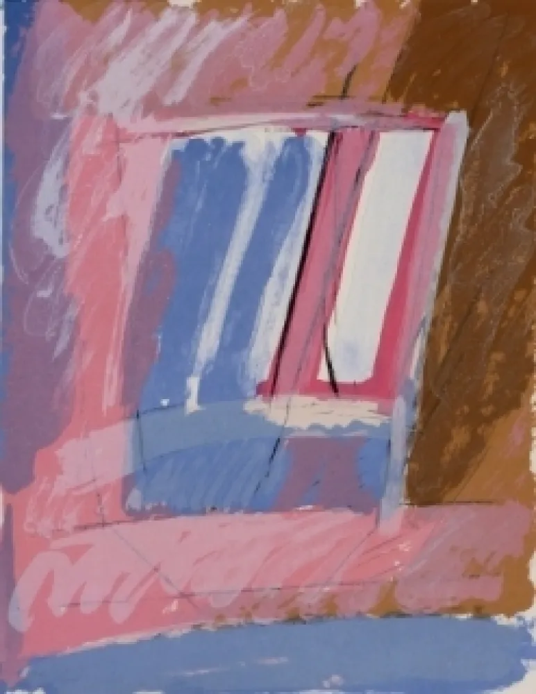 Lithograph Ràfols Casamada - Composition 37